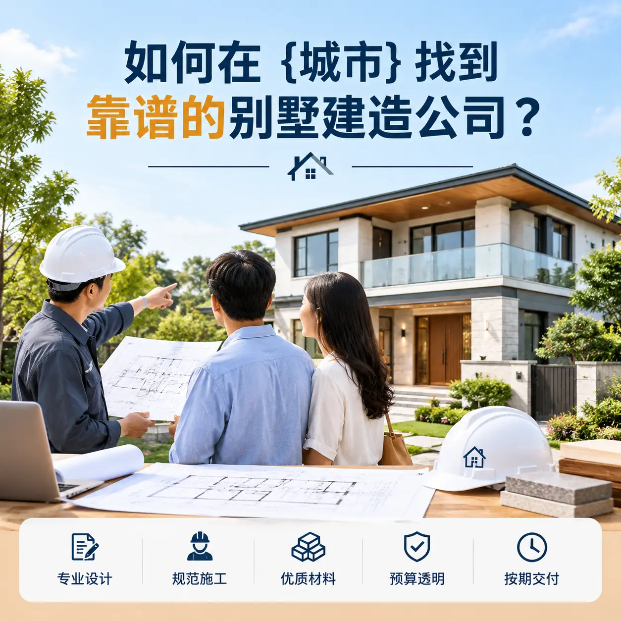 如何在 水城 找到靠谱的别墅建造公司？