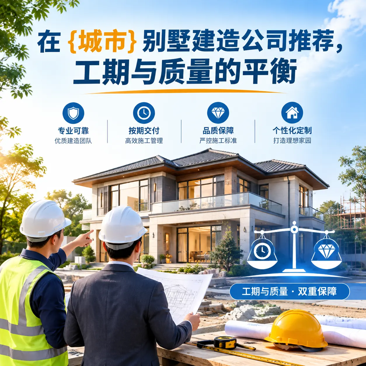 在 水城 别墅建造公司推荐，工期与质量的平衡