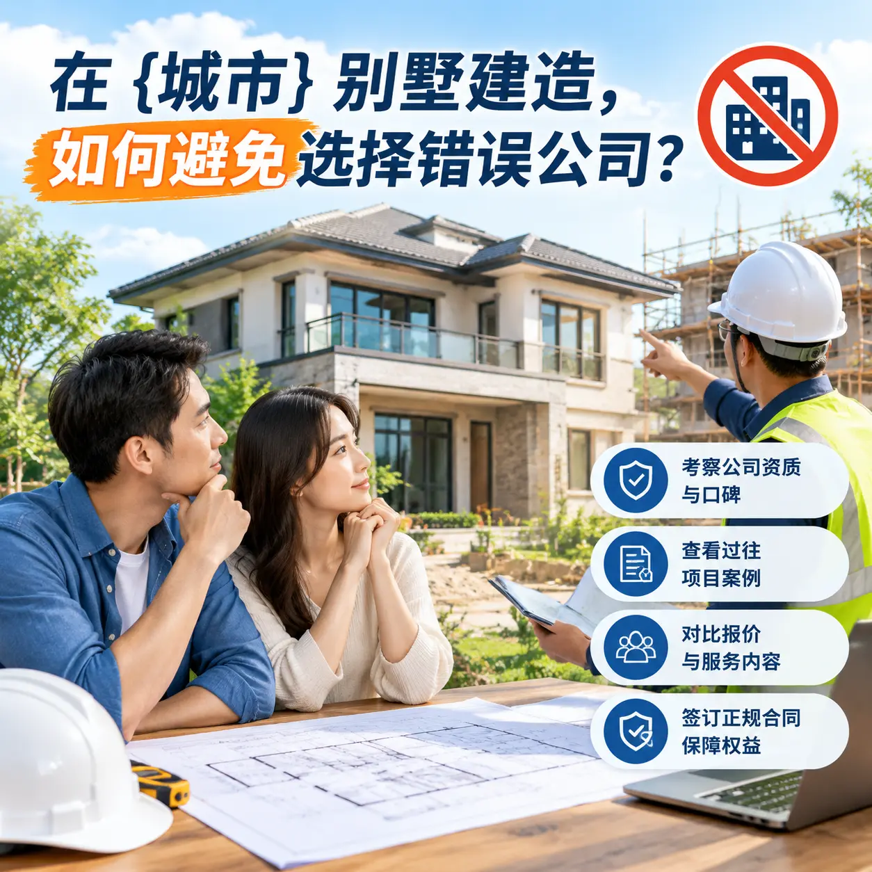 在 水城 别墅建造,如何避免选择错误公司?