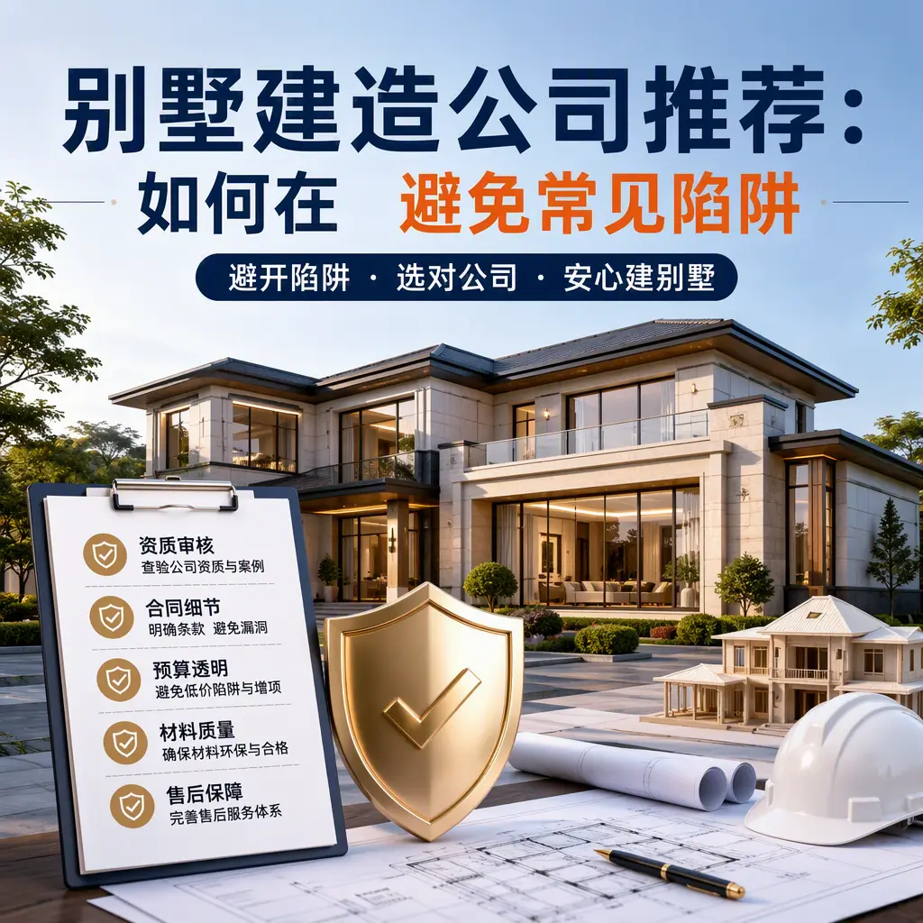 别墅建造公司推荐:如何在 水城 避免常见陷阱