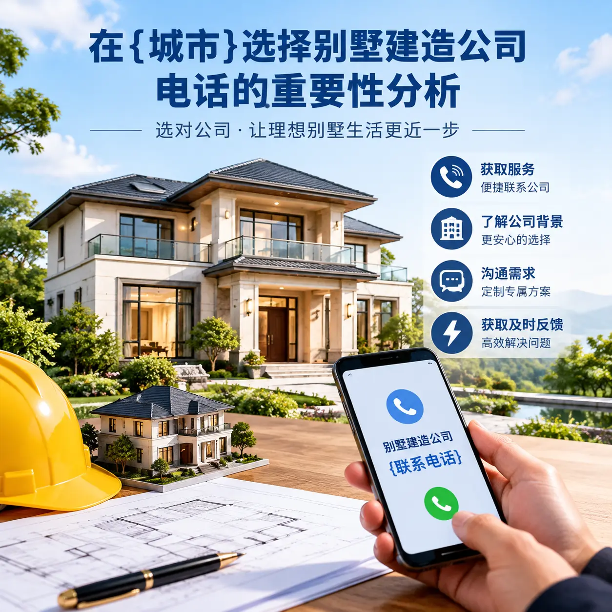 在水城选择别墅建造公司电话的重要性分析