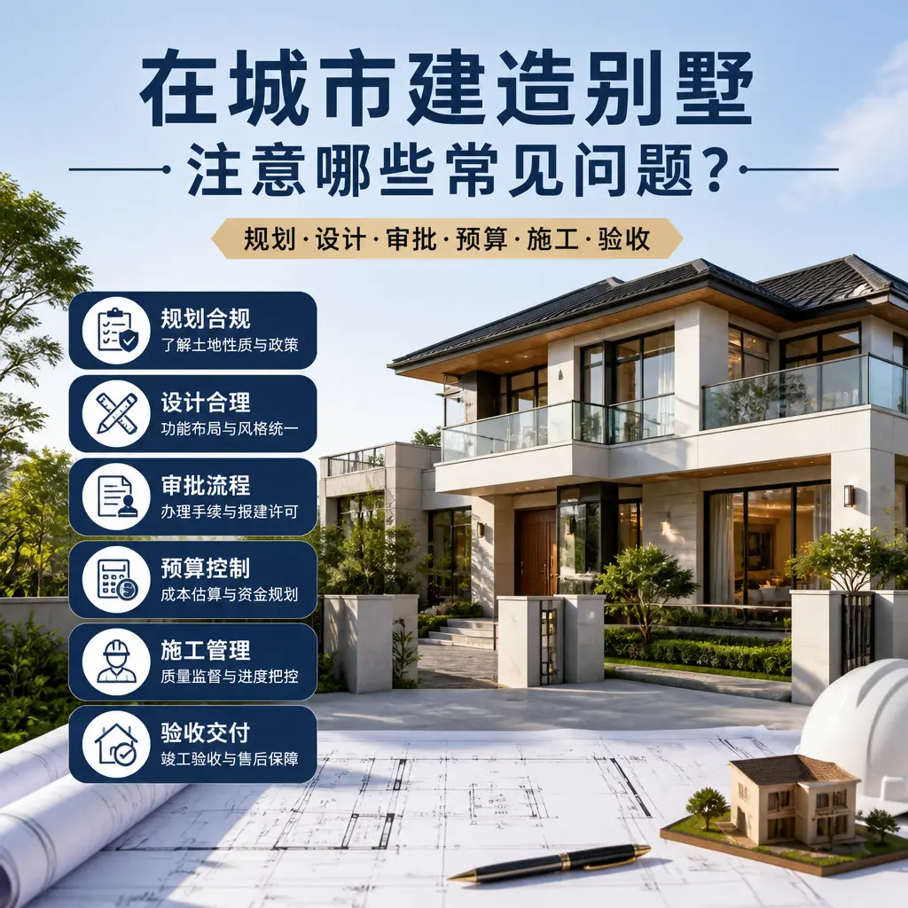 在 水城 建造别墅，注意哪些常见问题？