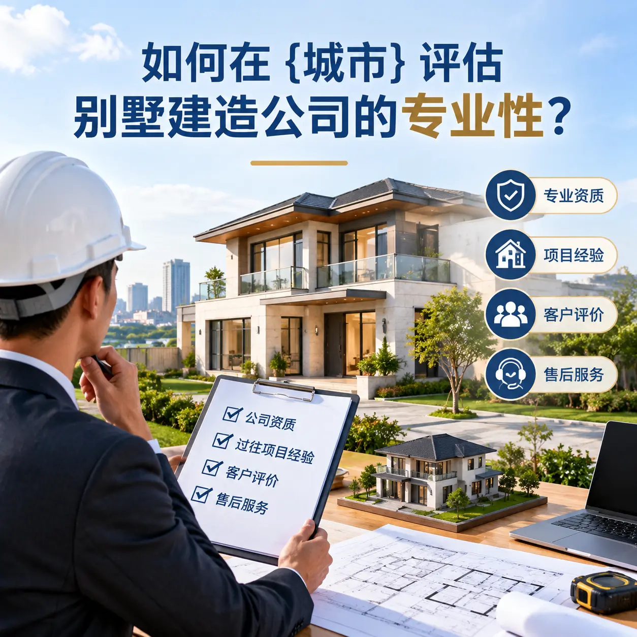 如何在 水城 评估别墅建造公司的专业性？