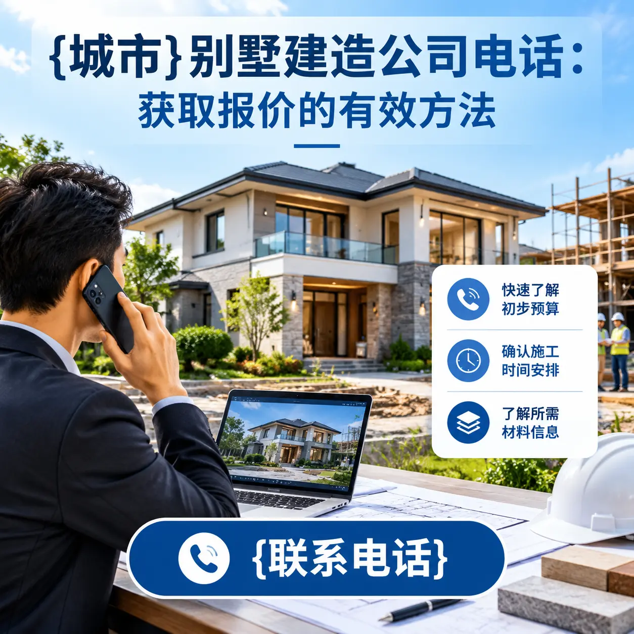 水城别墅建造公司电话:获取报价的有效方法