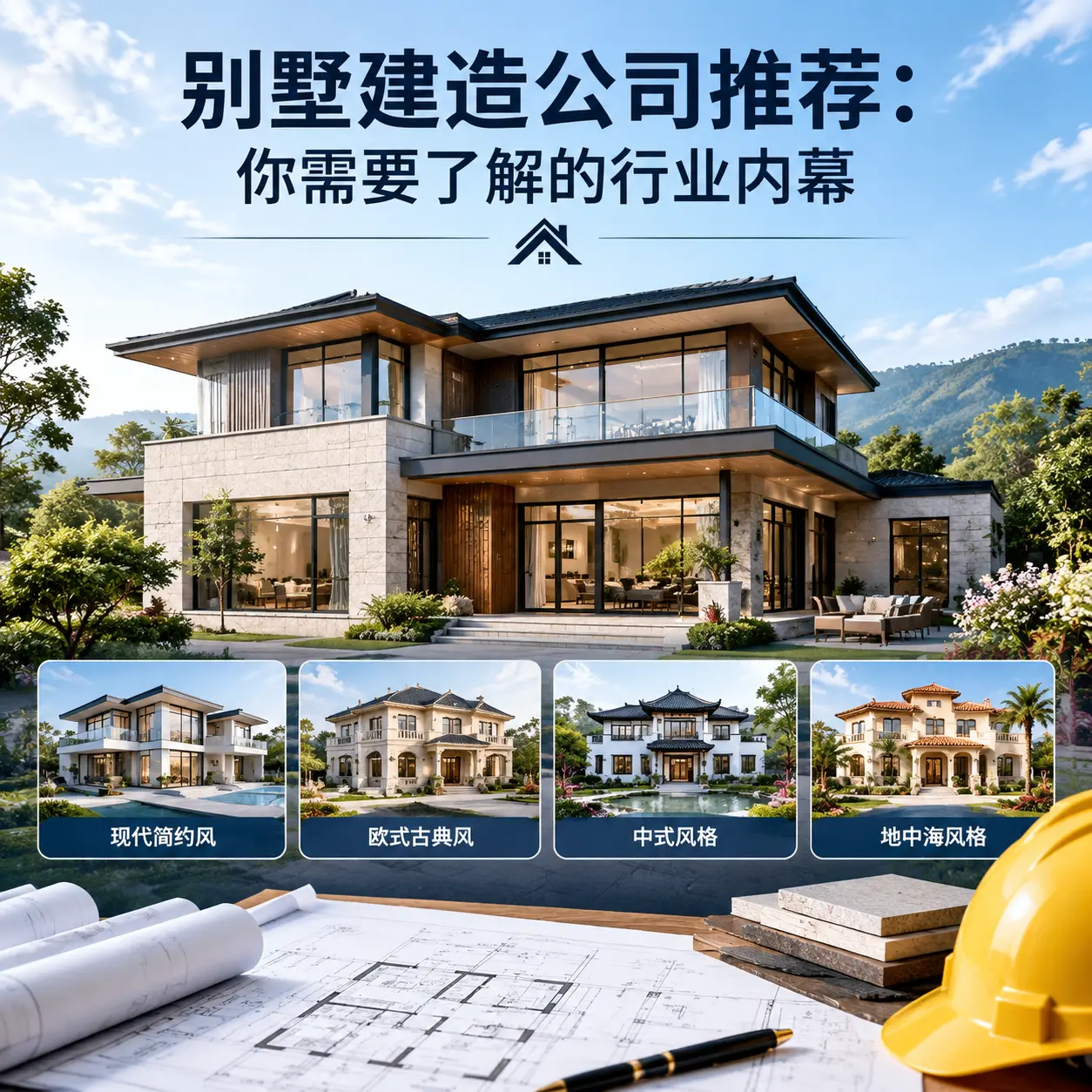 水城 别墅建造公司推荐:你需要了解的行业内幕